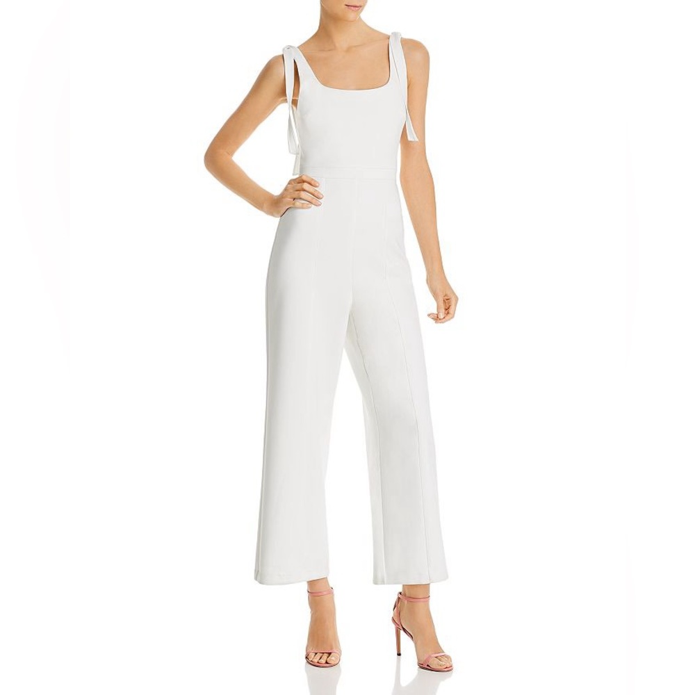 Likely Ellery Sleeveless Crop Wide Leg Jumpsuit